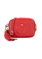 Valentino by Mario Valentino Mia Logo Leather Camera Shoulder Bag
