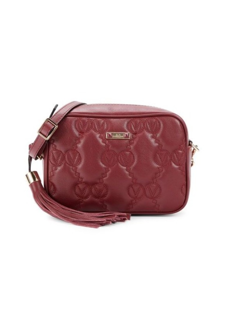 Valentino by Mario Valentino Mia Logo Leather Shoulder Bag