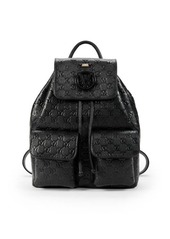 Valentino by Mario Valentino Simeon Monogram Leather Backpack