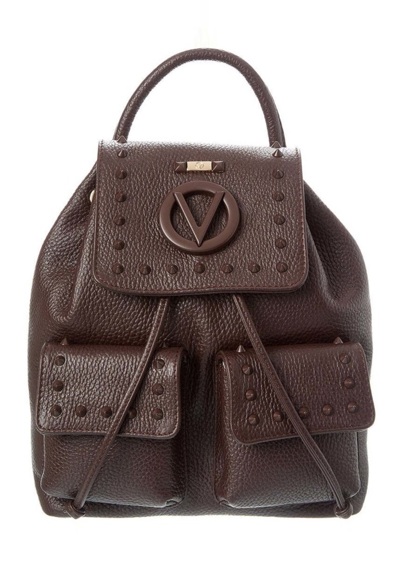 Valentino by Mario Valentino Abraham Preciosa Leather Backpack