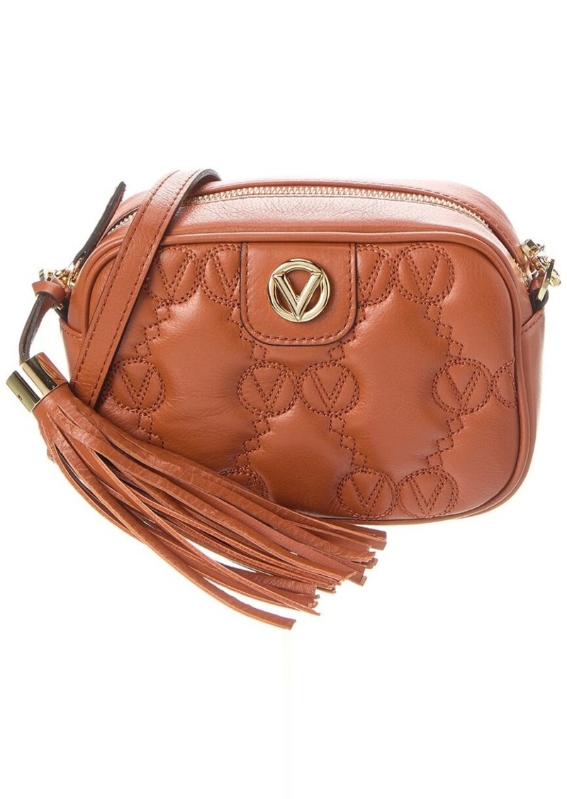 Valentino by Mario Valentino Amel Monogram Leather Crossbody