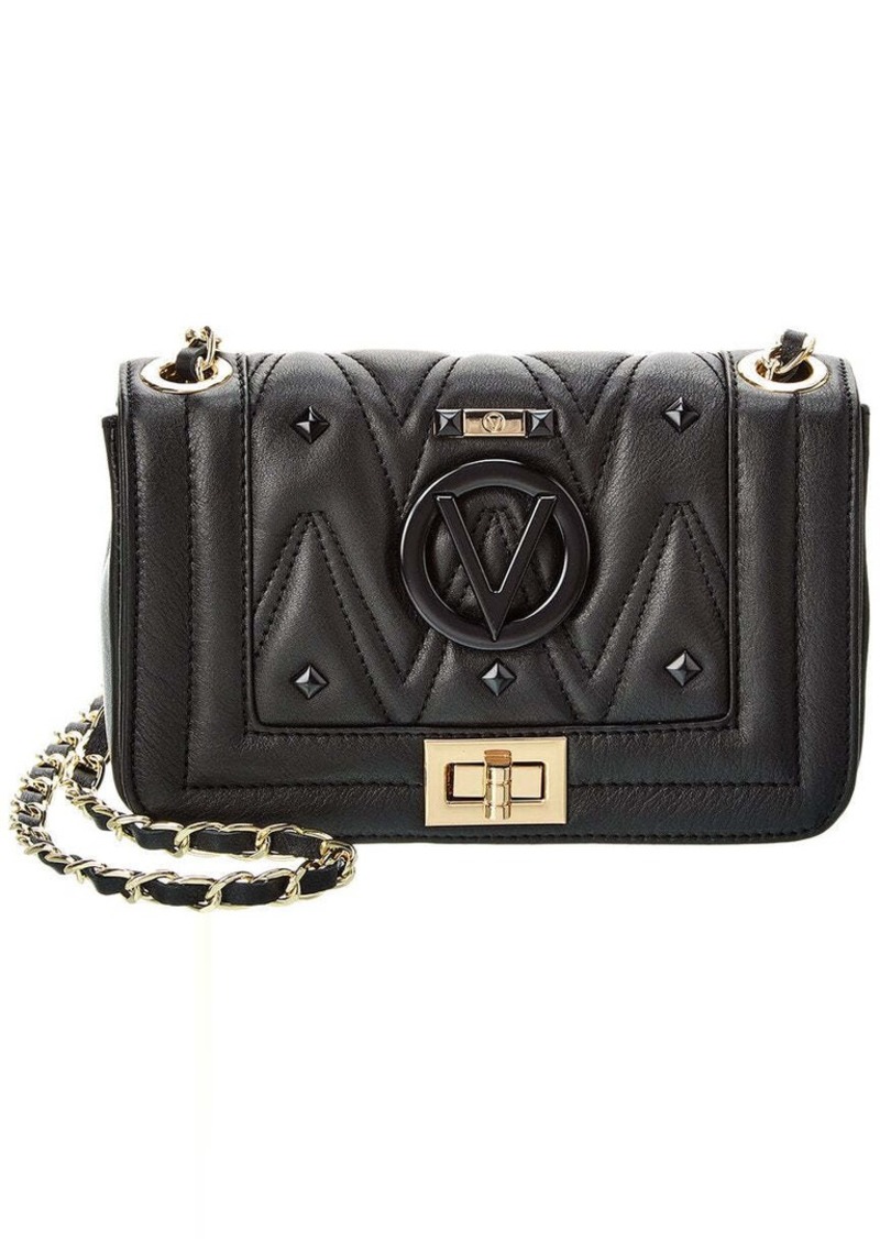 Valentino by Mario Valentino Beatriz Diamond Leather Shoulder Bag