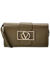 Valentino by Mario Valentino Cady Super V Leather Shoulder Bag