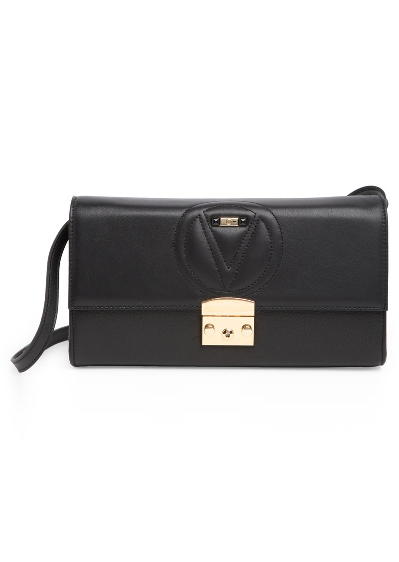 VALENTINO BY MARIO VALENTINO Cocotte Signature Clutch in Black at Nordstrom Rack