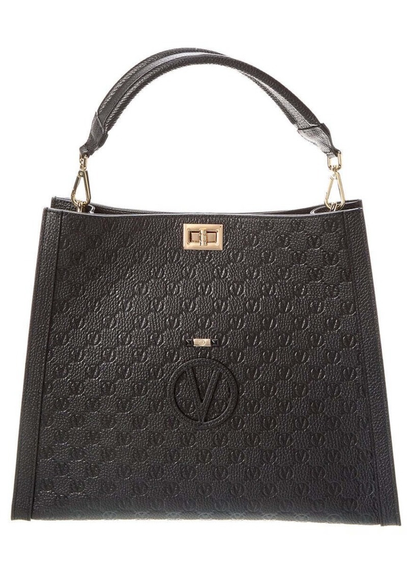 Valentino Bags by Mario Valentino Alice Embossed Black One Size: Handbags