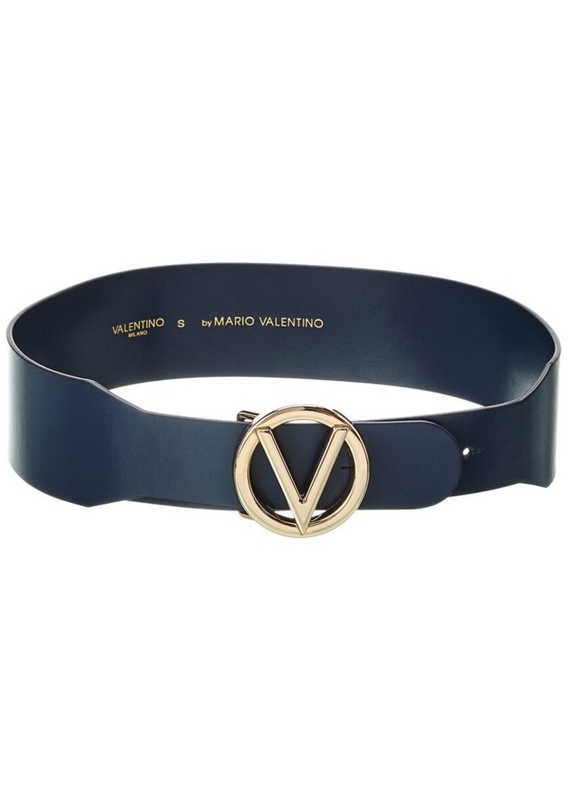 Valentino by Mario Valentino Justine Soave Leather Belt