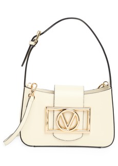 VALENTINO BY MARIO VALENTINO Kai Super V Shoulder Bag with Pouch in Warm Milk at Nordstrom Rack
