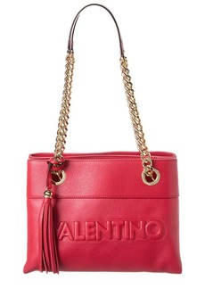 Valentino by Mario Valentino Kali Embossed Leather Shoulder Bag