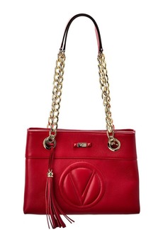 Valentino by Mario Valentino Kali Signature Leather Shoulder Bag