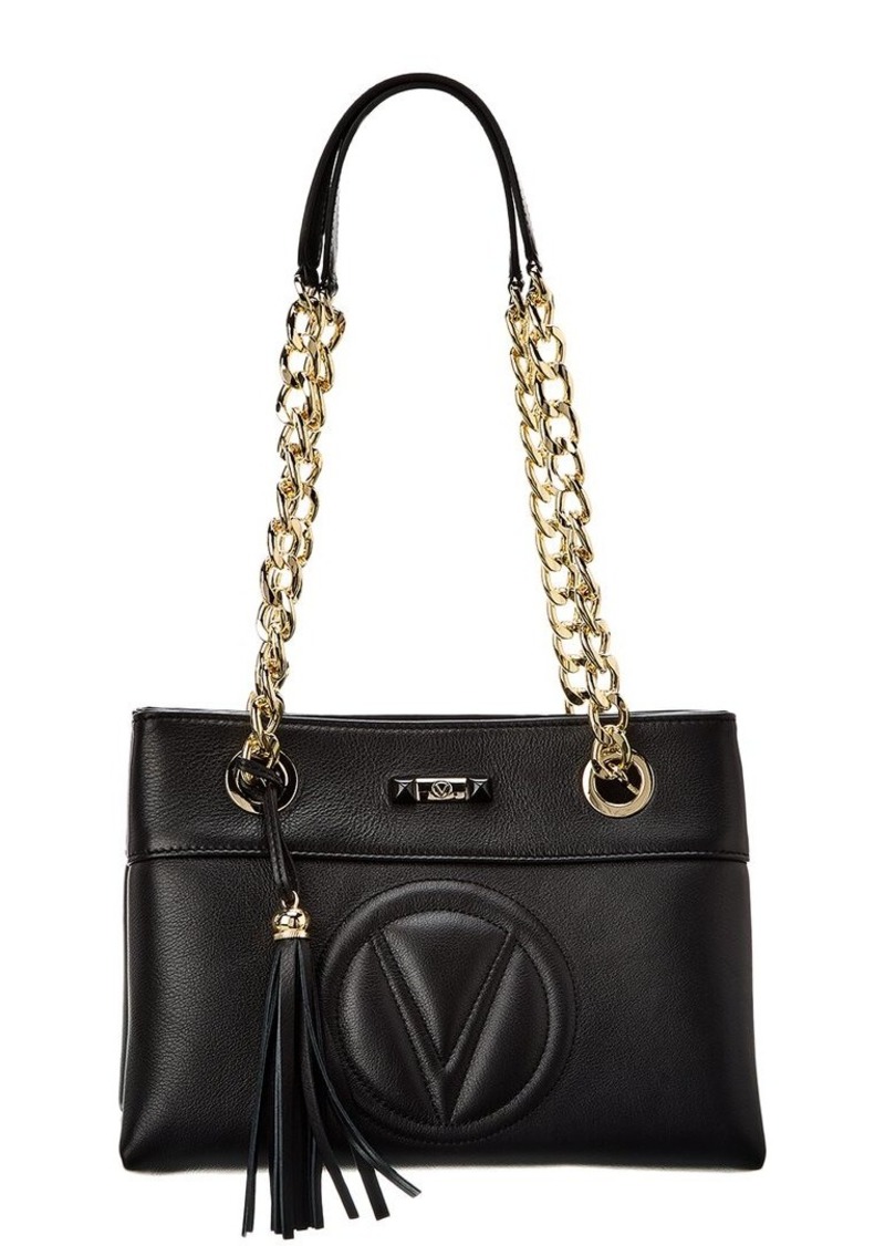 Valentino by Mario Valentino Kali Signature Leather Shoulder Bag