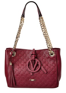 Valentino by Mario Valentino Marie Floral & Logo Leather Convertible Double  Top Handle Bag - ShopStyle