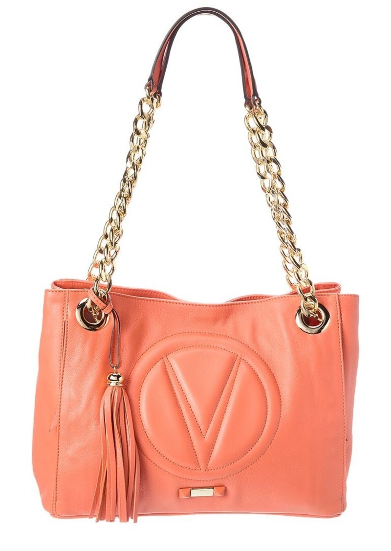 Valentino by Mario Valentino Luisa Signature Leather Shoulder Bag