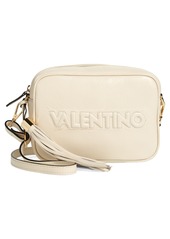 VALENTINO BY MARIO VALENTINO Mia Embossed Leather Crossbody Bag in Black at Nordstrom Rack