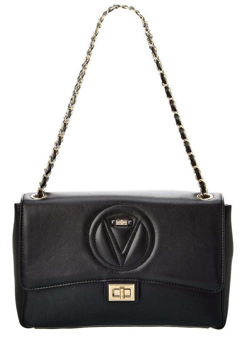 Valentino by Mario Valentino Posh Signature Leather Shoulder Bag