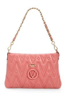 VALENTINO BY MARIO VALENTINO Vanille Diamond Quilted Leather Shoulder Bag in Coral Pink at Nordstrom Rack