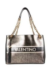 Valentino by Mario Valentino Verra Logo-Adorned Textured-Leather Tote