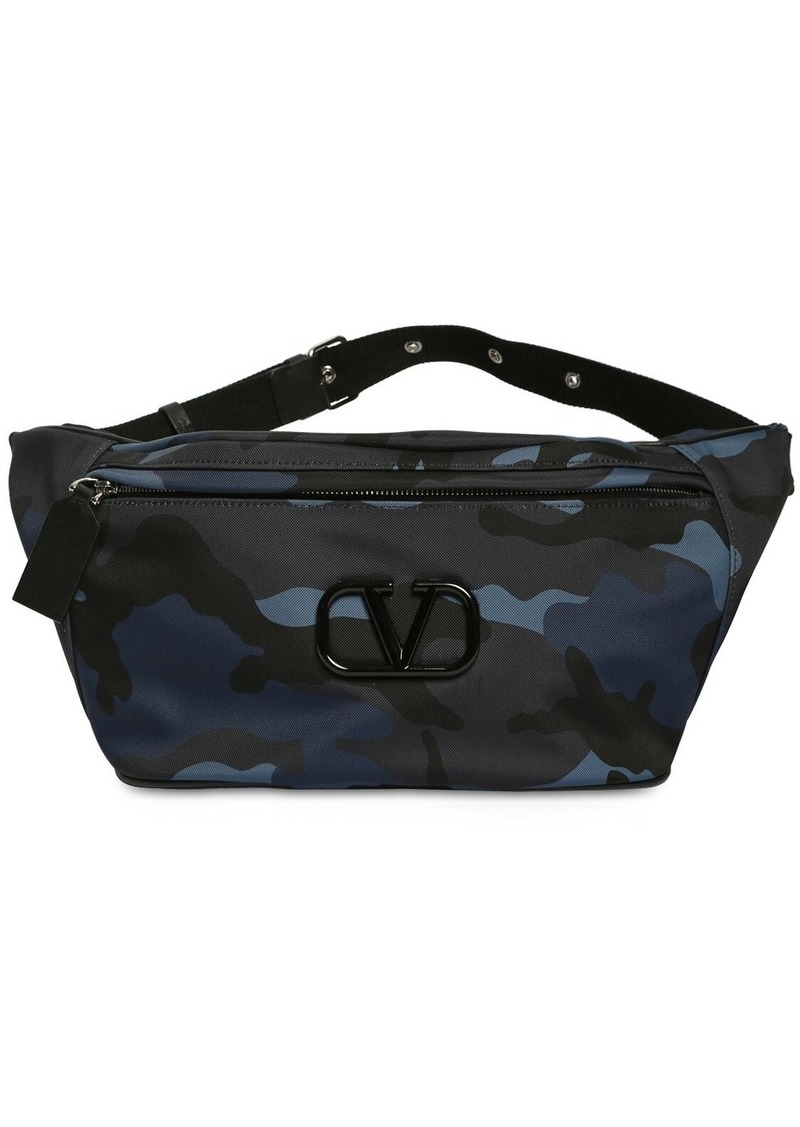 valentino camo belt bag