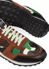 Valentino Camouflage Rockrunner Sneakers