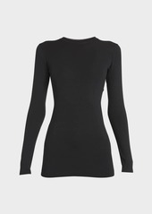 Valentino Cashmere Silk Sweater with Back Cutout 