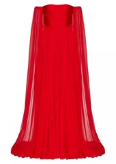 Valentino Chiffon Evening Dress