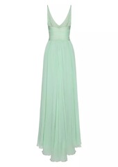 Valentino Chiffon Evening Dress