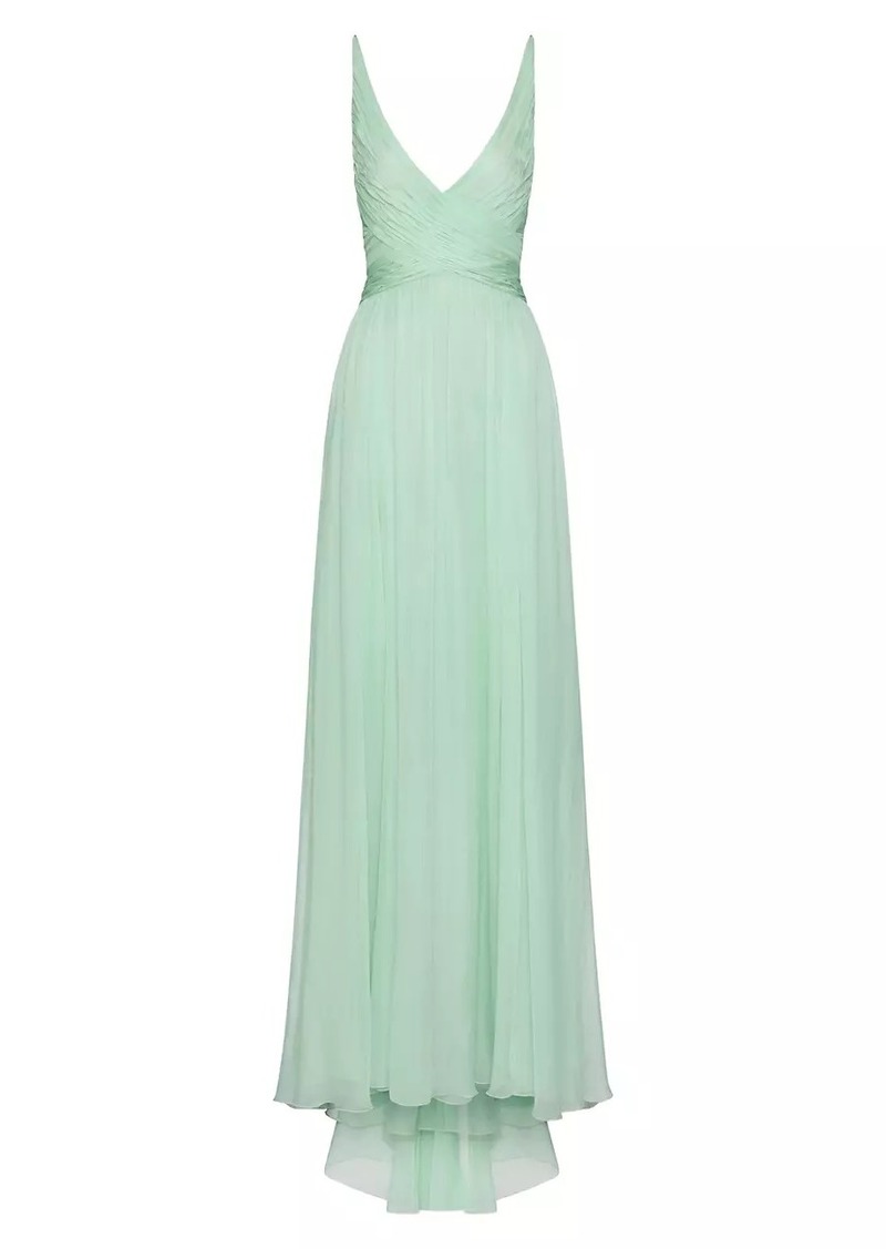 Valentino Chiffon Evening Dress