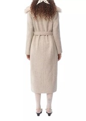 Valentino Coat in Textured Coat