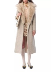 Valentino Coat in Textured Coat