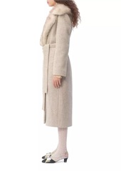 Valentino Coat in Textured Coat