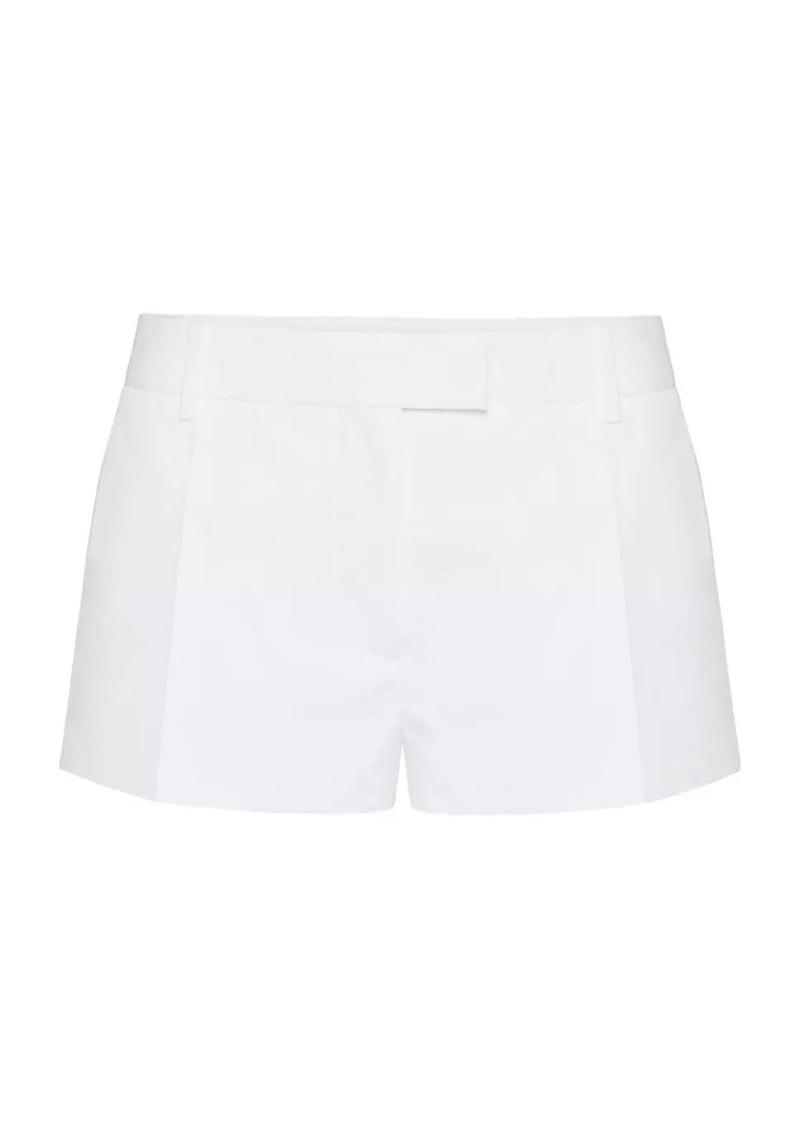 Valentino Compact Poplin Shorts