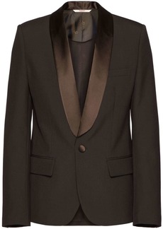Valentino contrasting-lapels single-breasted blazer