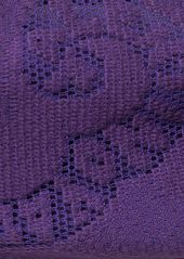 Valentino Cotton Guipure Lace Crop Top