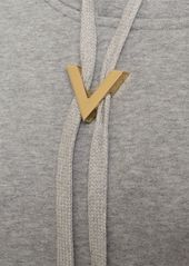 Valentino Cotton Jersey Hoodie