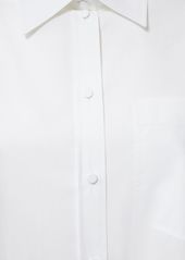 Valentino Cotton Poplin Oversized Shirt