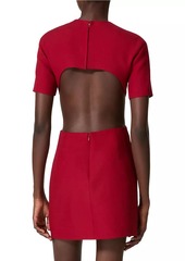 Valentino Crepe Couture Short Dress