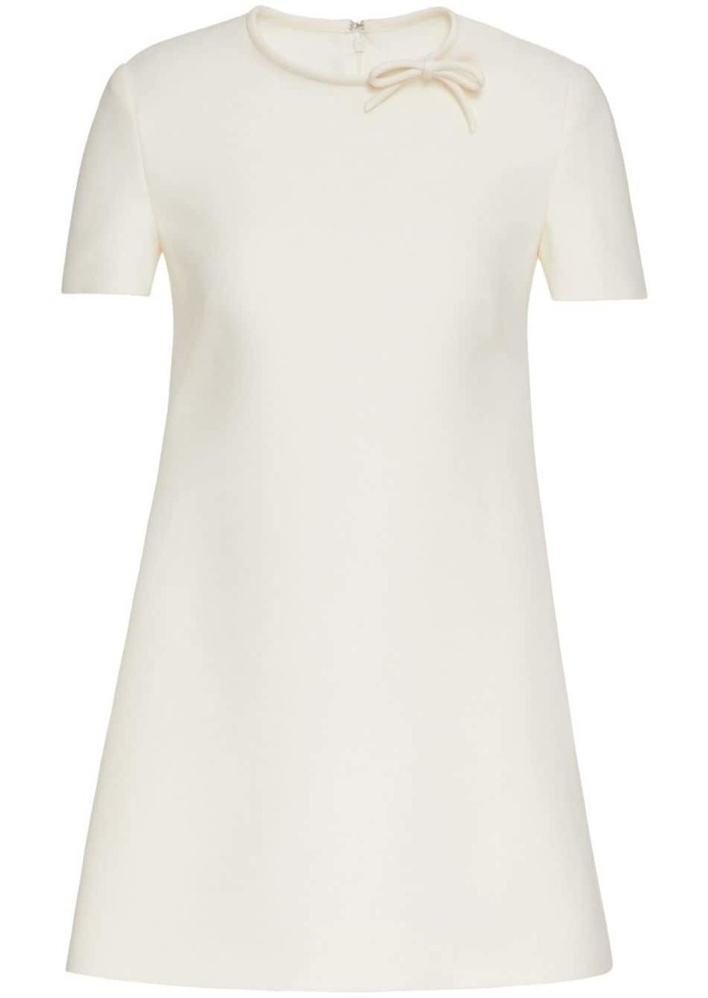 Valentino Crepe Couture minidress