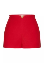 Valentino Crepe Couture Shorts