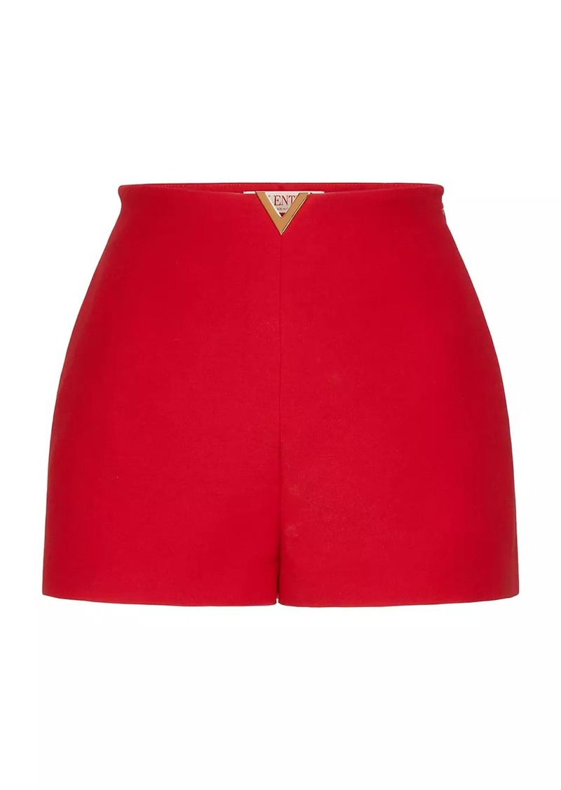 Valentino Crepe Couture Shorts