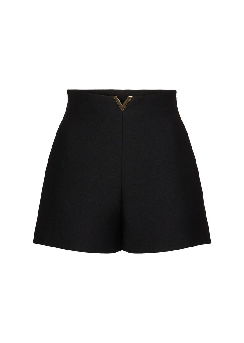 Valentino Crepe Couture Shorts