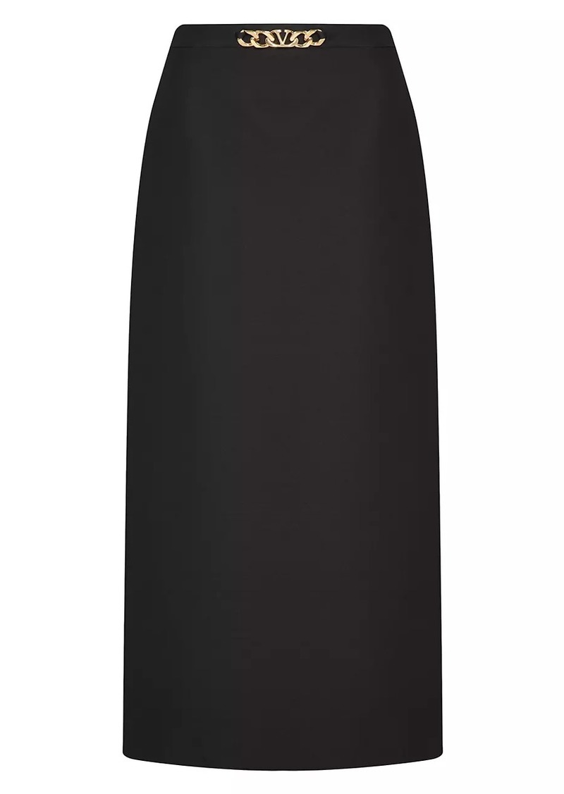 Valentino Crepe Couture Skirt