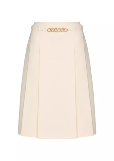 Valentino Crepe Couture Skirt