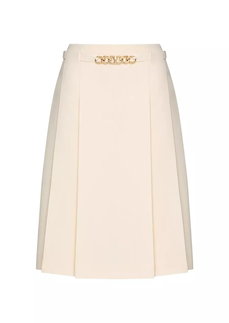 Valentino Crepe Couture Skirt