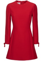 Valentino Crepe Mini Dress