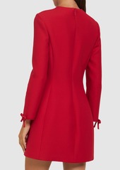 Valentino Crepe Mini Dress