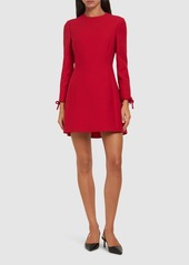 Valentino Crepe Mini Dress