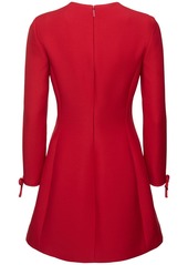 Valentino Crepe Mini Dress