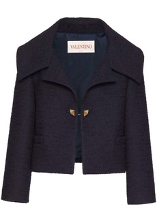 Valentino Crisp cropped tweed jacket