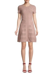 Valentino Crochet Mini A-Line Dress