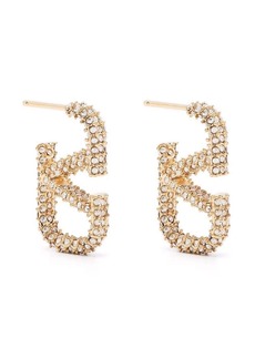 Valentino VLogo Signature crystal-embellished earrings