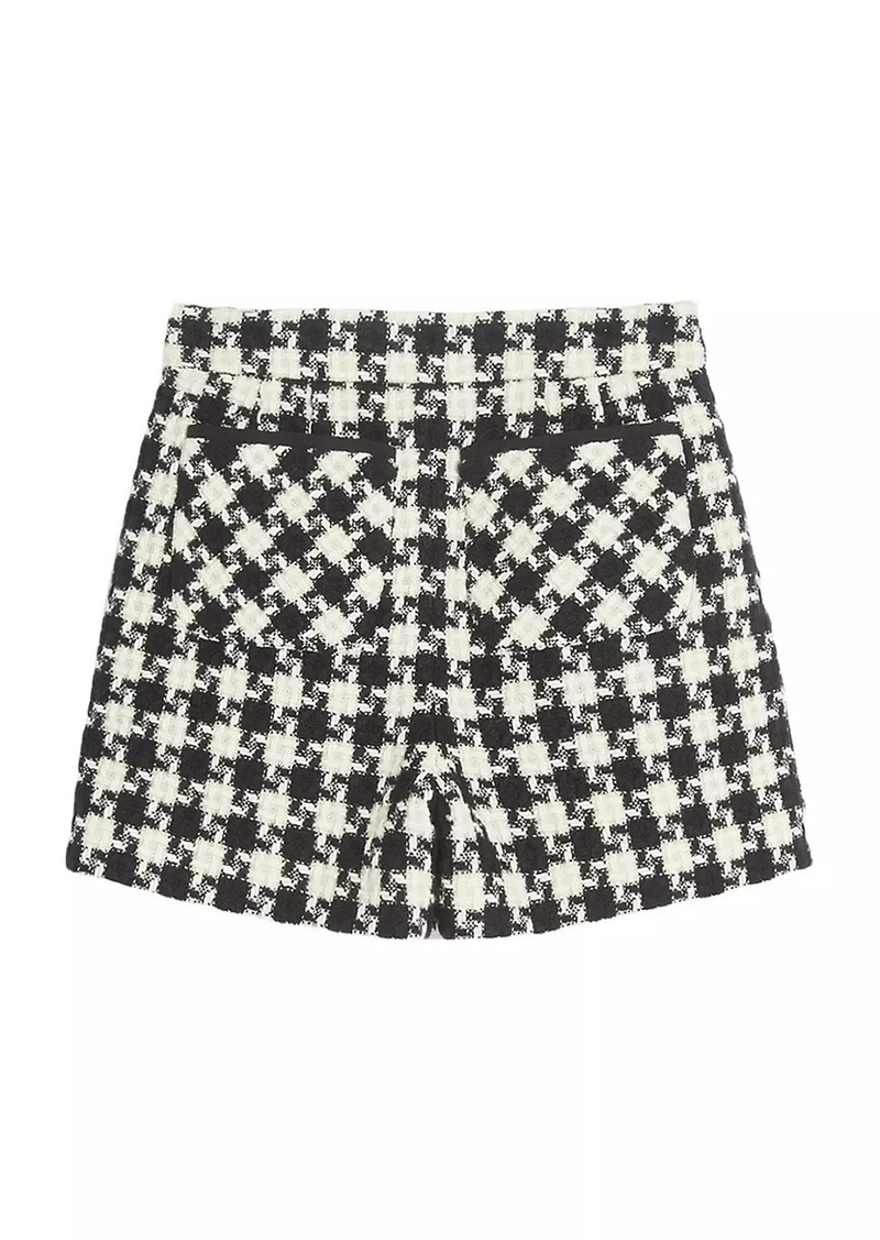 Valentino Damier Light Tweed Shorts